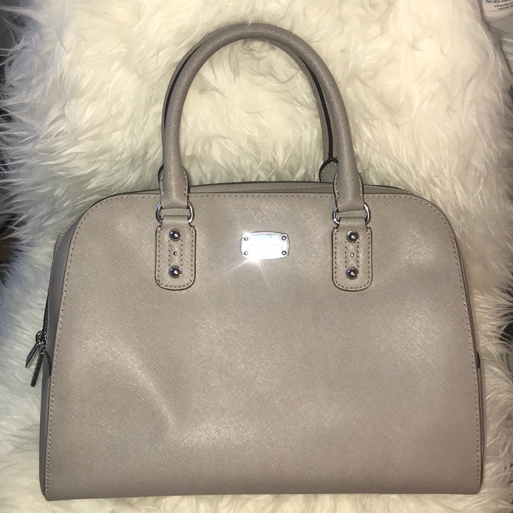 Grey Michael Kors Purse